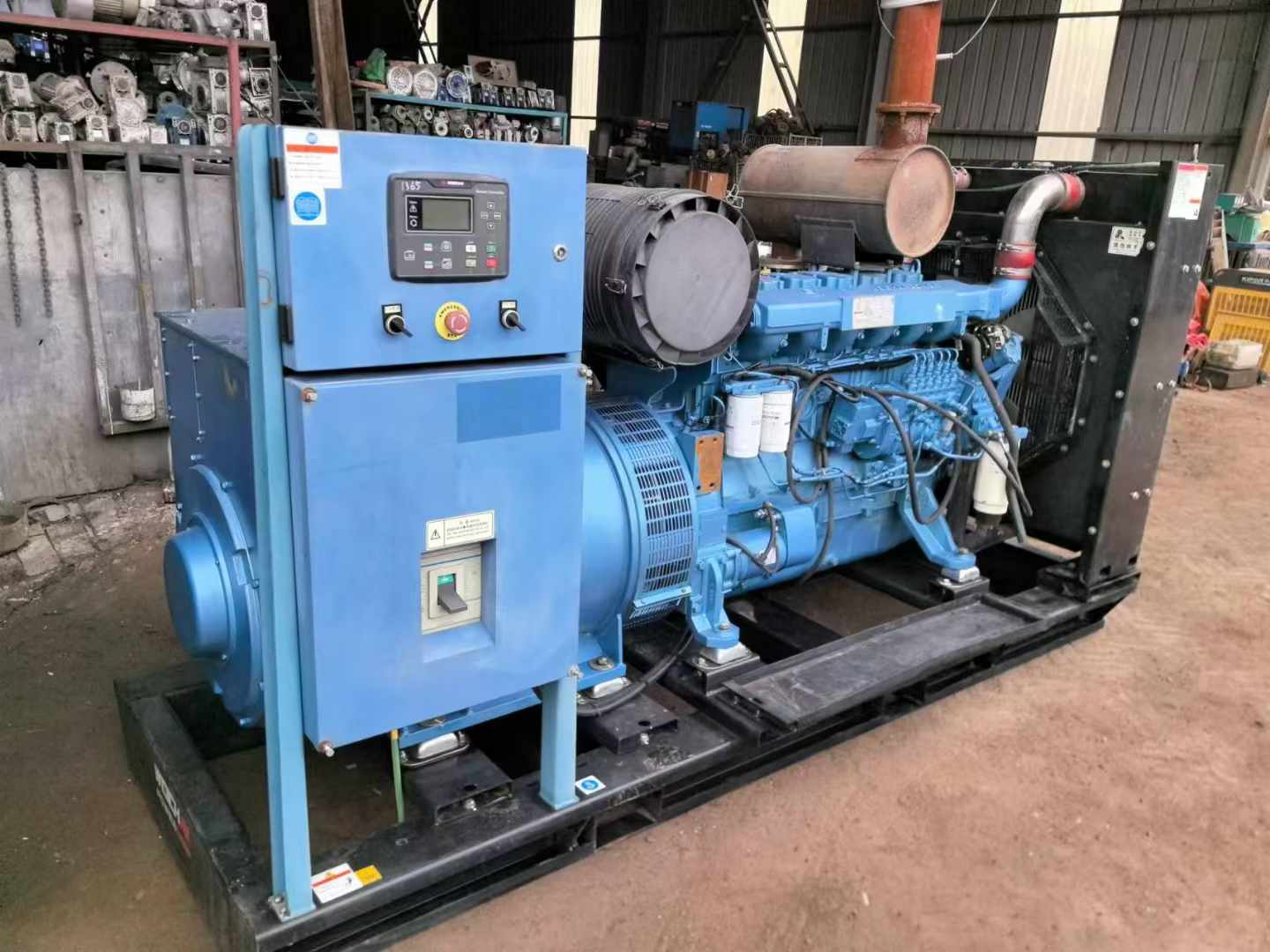 清城500kW 柴油发电机组可带动设备功率的计算公式是什么？